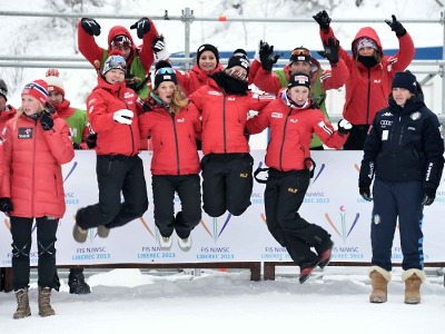 Liberecký šampionát zakončily štafety, české výběry na nejlepší nestačily