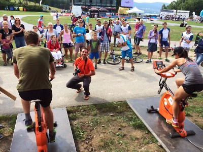 Na MS v MTBO se také šlapalo pro handicapované