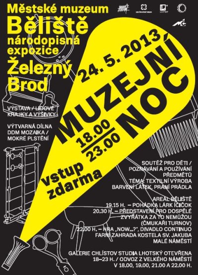 Muzejní noc v Bělišti bude tentokrát na téma textilní výroba