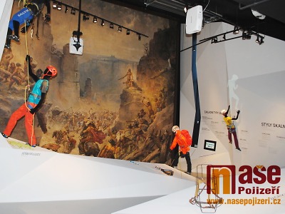Výsledkem přeshraniční spolupráce je horolezecká výstava ze Saska