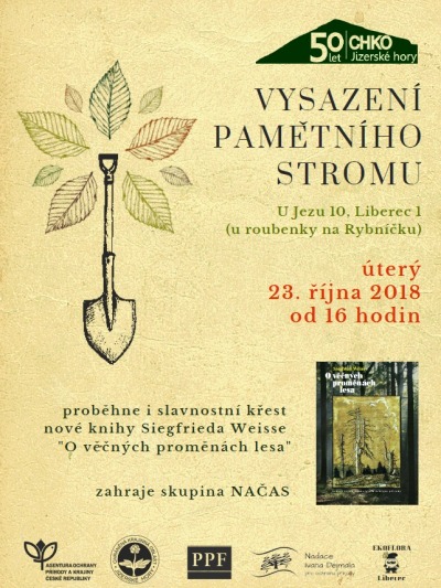 K 50. výročí CHKO Jizerské hory vysadí strom a pokřtí knihu