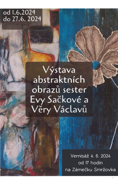 Autor foto:Archiv města Tanvald Výstava Barevné variace v síni v Zámečku ve Smržovce