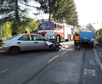 Hasiči měli o víkendu hodně výjezdů, k větší nehodě došlo v Držkově