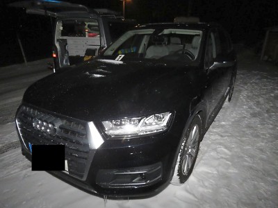 Řidič se zalekl u Albrechtic protijedoucího vozidla a došlo ke srážce