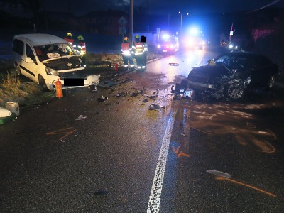 Autor foto:Archiv Policie ČR V Železném Brodě se srazila dvě auta