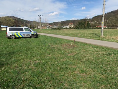 Policie hledá svědky nehody na cyklostezce v Malé Skále