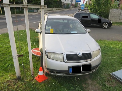 Autor foto:Archiv Policie ČR Vlivem nepřiměřené rychlosti nezvládl mladý řidič řízení po Jablonci