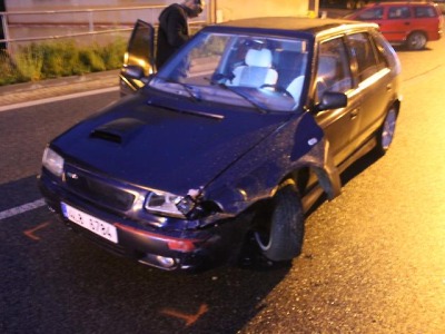 Havaroval v Podhorské ulici v Jablonci a neměl řidičák ani další doklady