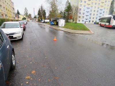 Policie hledá svědky nehody ve Skřivánčí ulici v Jablonci