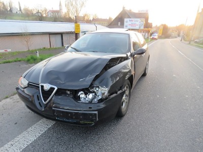 Řidič v Lučanech odbočoval ve chvíli, když byl předjížděn