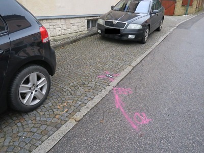 Policie hledá svědky nehody v Tanvaldě u pošty