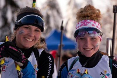 Autor foto:biatlon.cz Zlatý hattrick Markéty Davidové na olympiádě mládeže