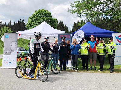 Projekt Na kole jen s přilbou vyjede opět chránit zdraví cyklistů