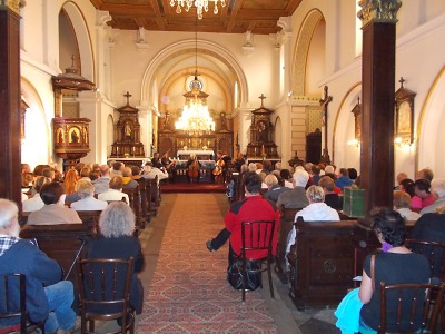 V lučanském kostele vystoupil M. Nostitz kvartet