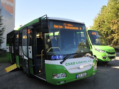 Na autobusových linkách na Liberecku se objevují nové mini a midibusy