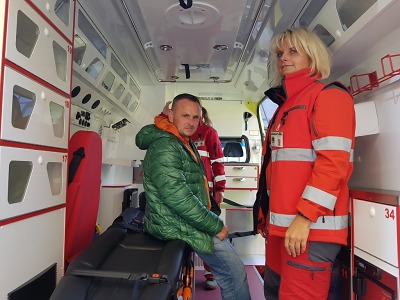 Autor foto:Archiv KÚ Libereckého kraje Záchranáři převzali nové sanitky