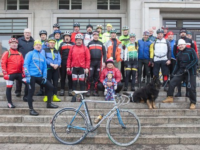 Tradice novoroční cyklistické vyjížďky stále žije