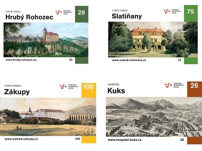 Na hrady a zámky už s novými vstupenkami z unikátní sběratelské edice