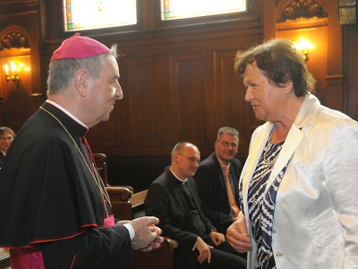 Apoštolský nuncius Giuseppe Leanza navštívil Liberec