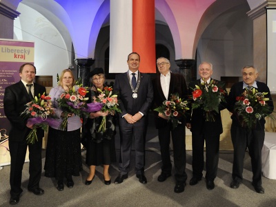 Poctu hejtmana Libereckého kraje obdrželo dalších šest osobností
