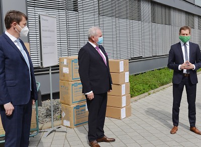 Autor foto:Archiv KÚ Libereckého kraje Liberecký kraj a Sasko si pomáhají v boji s koronavirem