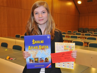 V krajském kole zeměpisné olympiády zvítězila Renata Zollerová