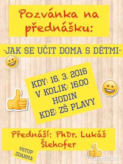 V Plavech vám odborník poradí, jak se učit s dětmi