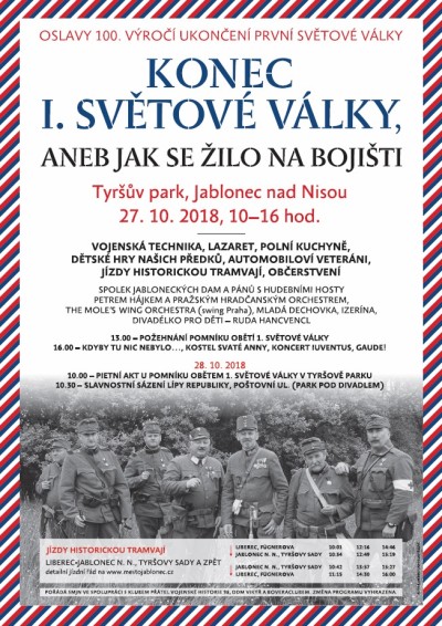 Jablonecké oslavy ve znamení úcty, vlastenectví a pokory