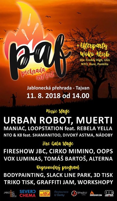 Přehrada art fest pošesté oživí jabloneckou přehradu
