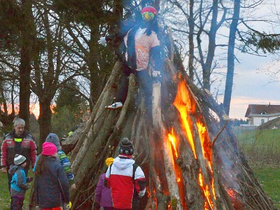 Obrazem: Pálení čarodějnic na Jistebsku