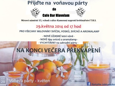 Milovníci svíček a vosků si užijí párty v Cafe Bar Hlavolam