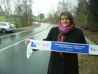 Tanvald má definitivně zrekonstruované ulice Nemocniční a Pod Špičákem