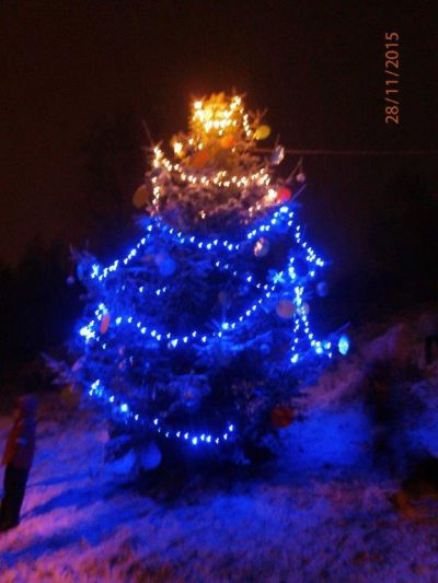 Obrazem: Rozsvícení vánočního stromku v Jindřichově