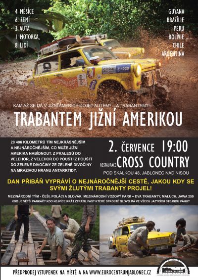 Žlutí trabanti v Cross Country