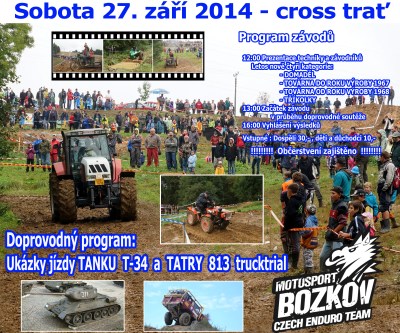 Do Bozkova se opět sjedou traktory a jejich fanoušci