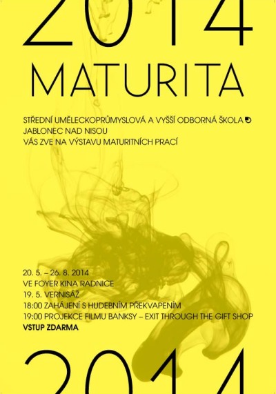 V kině Radnice vystaví své práce studenti SUPŠ a VOŠ Jablonec