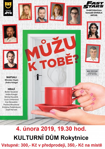 Komedii Můžu k tobě? uvidí diváci v Rokytnici nad Jizerou