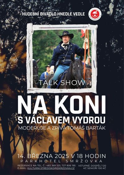 Na koni s Václavem Vydrou na Smržovce