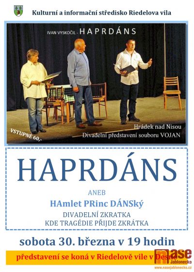Desná zve na představení Haprdáns