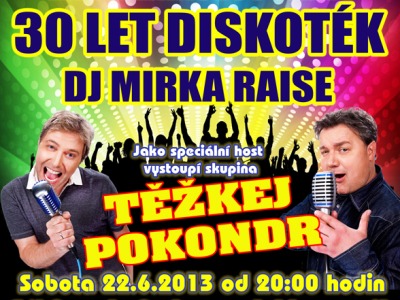 V rámci videodiskotéky v Rychnově vystoupí i Těžkej Pokondr