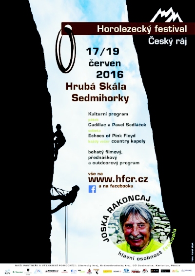 Horolezecký festival Český ráj navštíví i Josef Rakoncaj