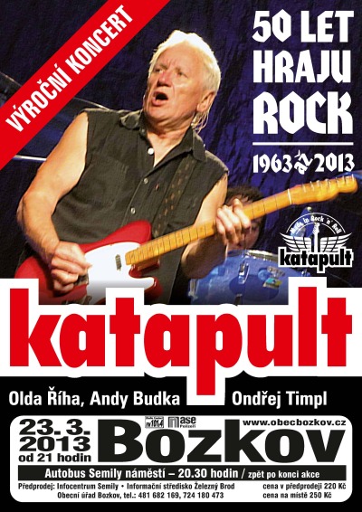 Olda Říha oslaví 50 let na jevišti i v bozkovské sokolovně