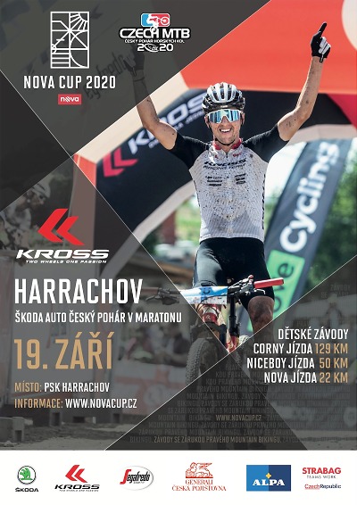 Seriál horských kol Nova cup pokračuje závodem Kross Harrachov