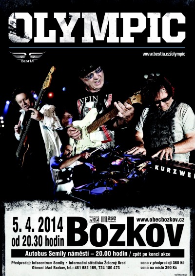 Do Bozkova zavítá legendární Olympic