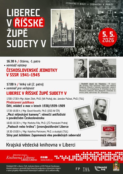 Den vítězství v krajské knihovně oživí výstava i seminář