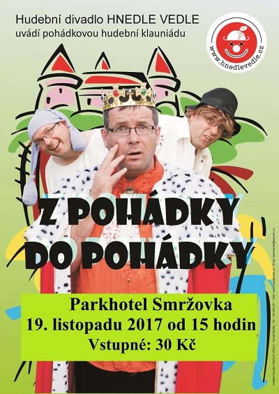 Z pohádky do pohádky budou putovat v Parkhotelu na Smržovce