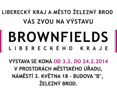 Putovní výstava na téma brownfields zavítá do Železného Brodu