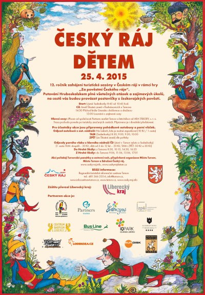 Turistickou sezonu opět zahájí akce Český ráj dětem