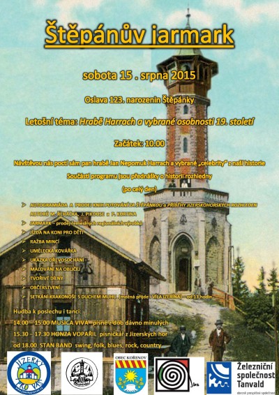 Na Štěpánův jarmark na Štěpánku zavítá i hrabě Harrach