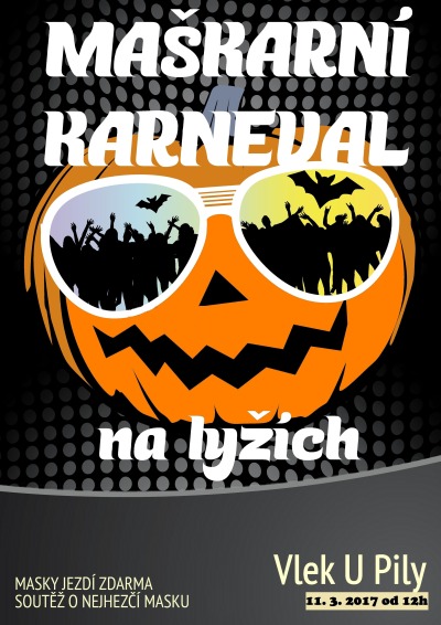 Na Vleku U Pily chystají maškarní karneval